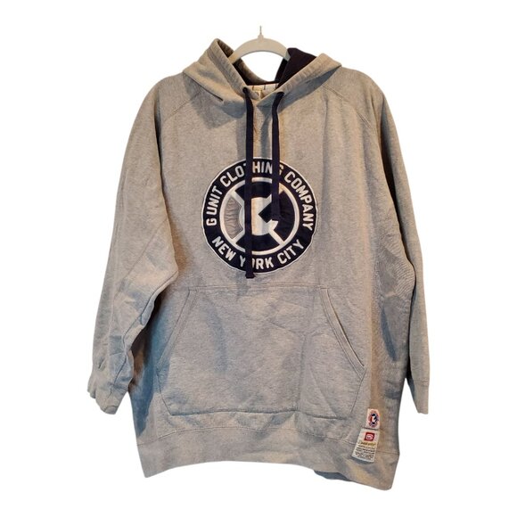 G Unit Clothing Co SZ XL Ecko Y2K 50 Cent Men’s Embroidered Hoodie Sweatshirt - Picture 1 of 10